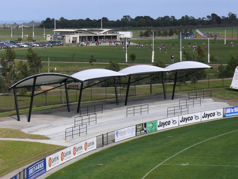 Casey Fields VFL Oval Southern structure - City of Casey