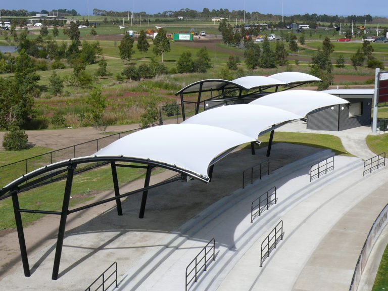Casey Fields VFL Oval spectator structures - City of Casey