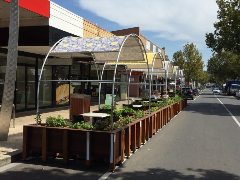 Frankston Parklet arbours - Frankston City Council